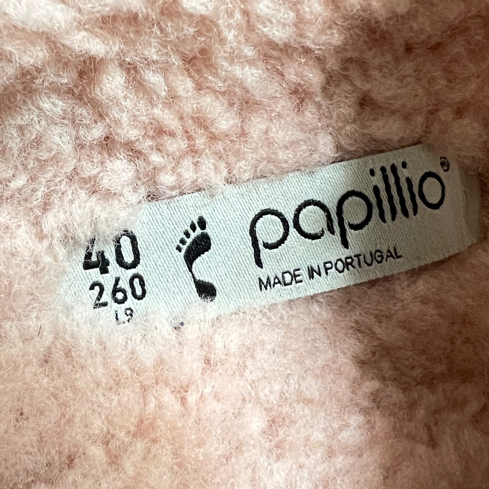 Papillio Birkenstock Barbie Pink Big Buckle Sz 40/US 9 Platform Sandals Portugal - Picture 5 of 12